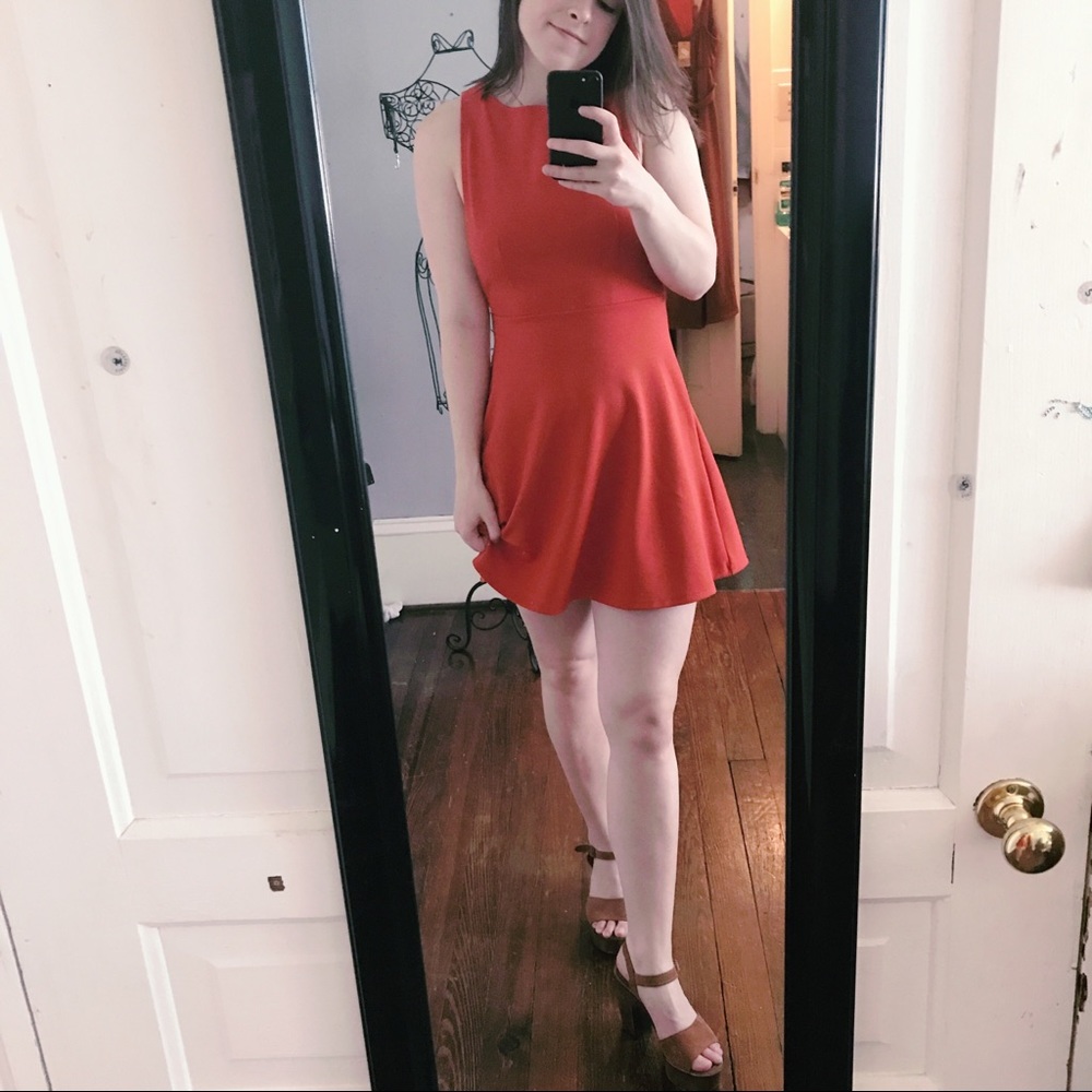 Orange Dress